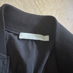 Barely worn VINCE bomber jacket!